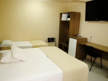 Apartamento com cama box de casal